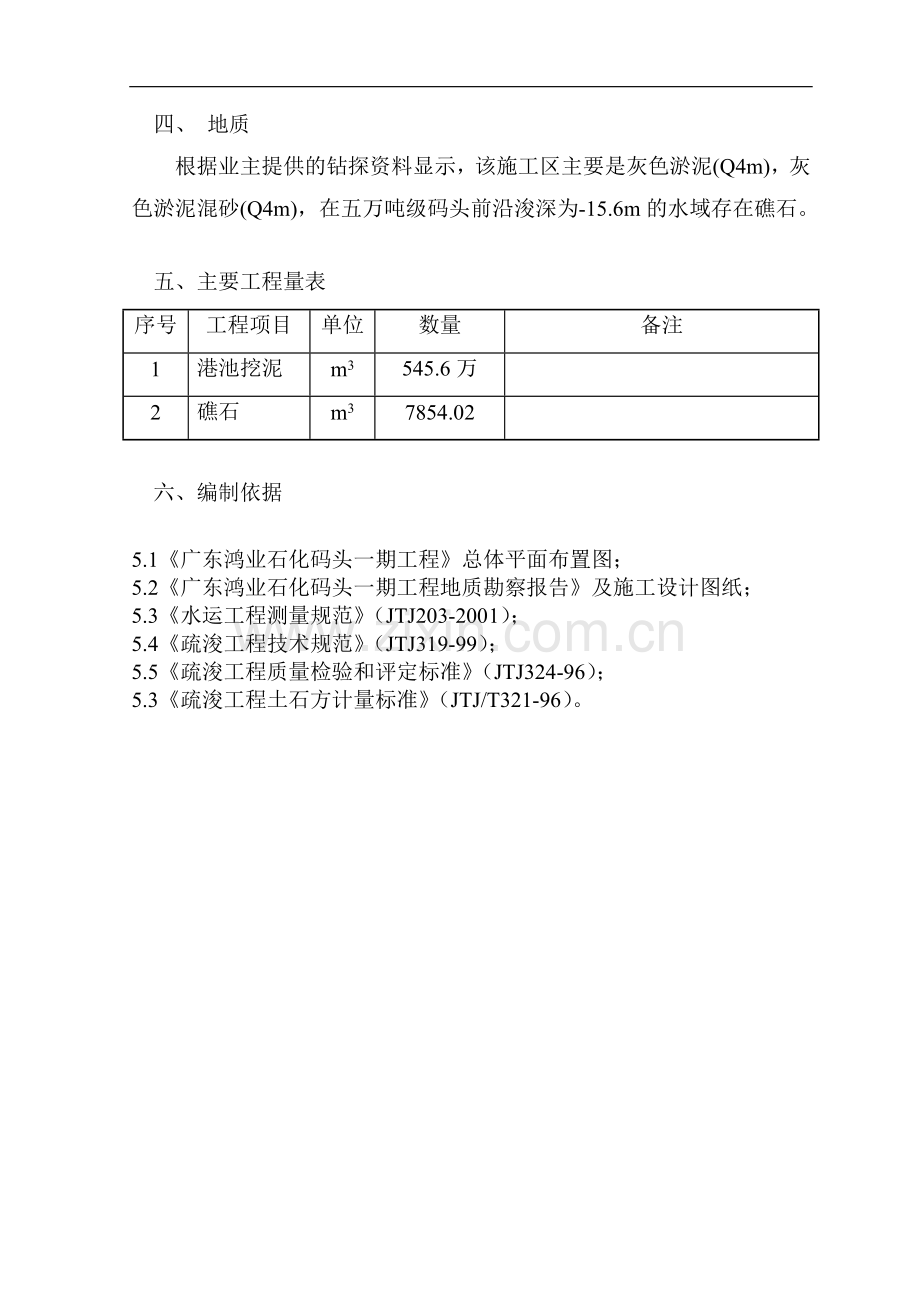 疏浚工程施工方案(修).doc_第3页