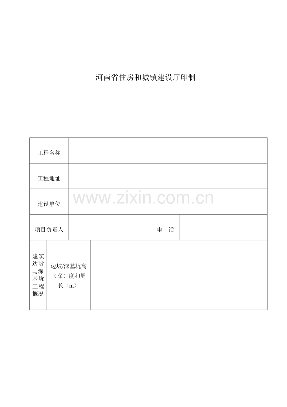 建筑边坡与深基坑工程设计方案评审相关表格.doc_第3页