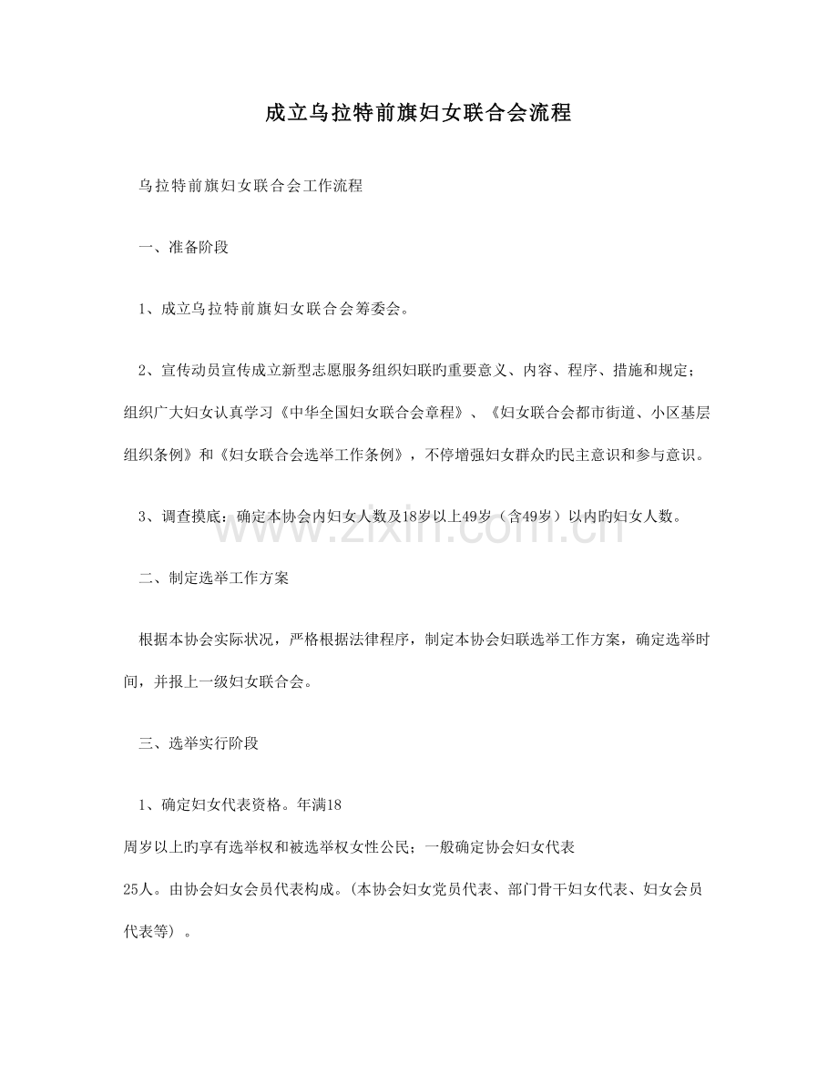 志愿者协会成立妇联流程.doc_第1页