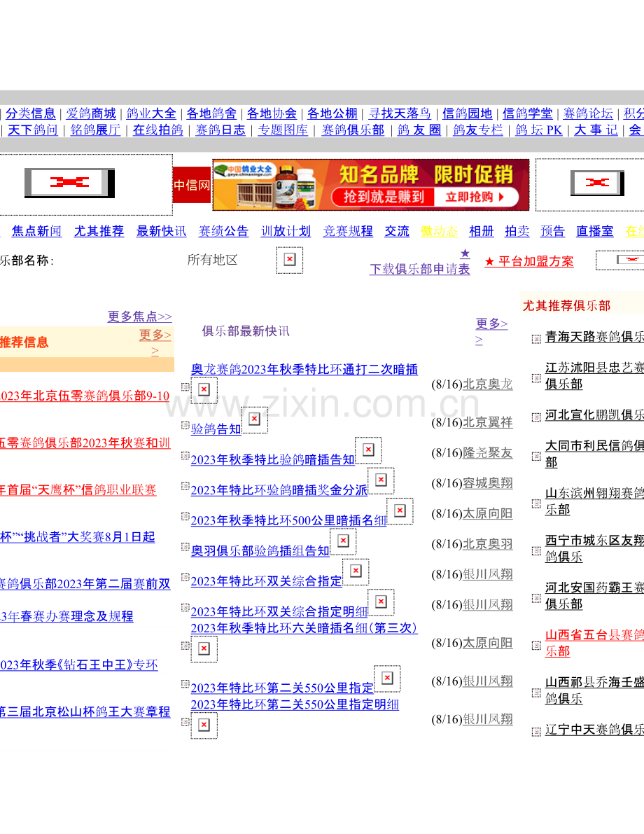 丹东鑫鼎赛飞俱乐部八关鸽王赛规程.doc_第1页