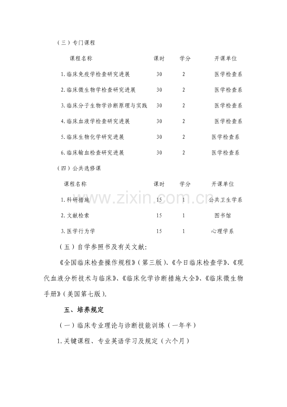 临床医学专业学位博士培养方案.doc_第3页