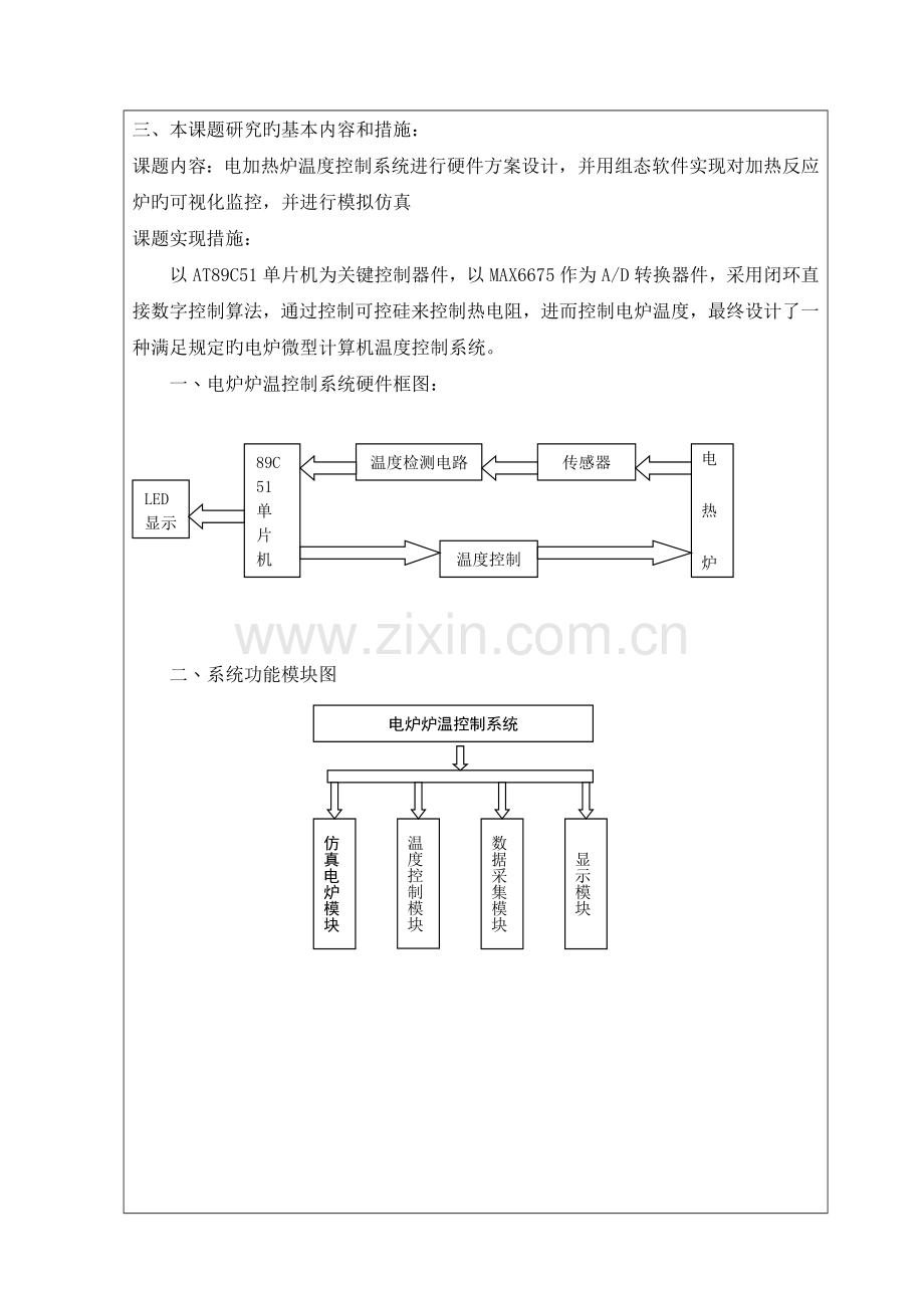 电加热炉温度控制系统设计开题报告.doc_第3页