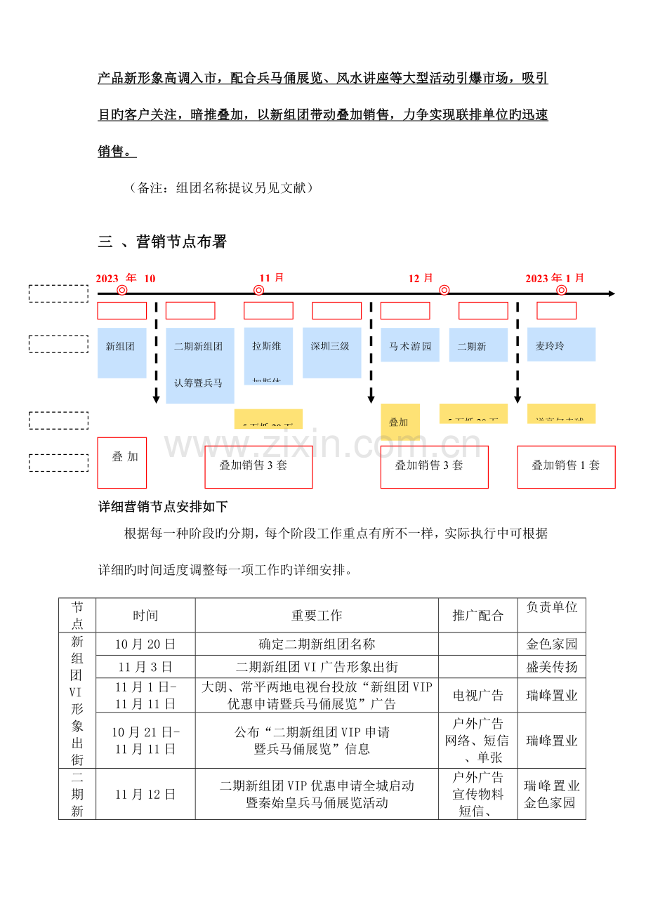 誉景名居二期新组团营销执行方案.doc_第2页