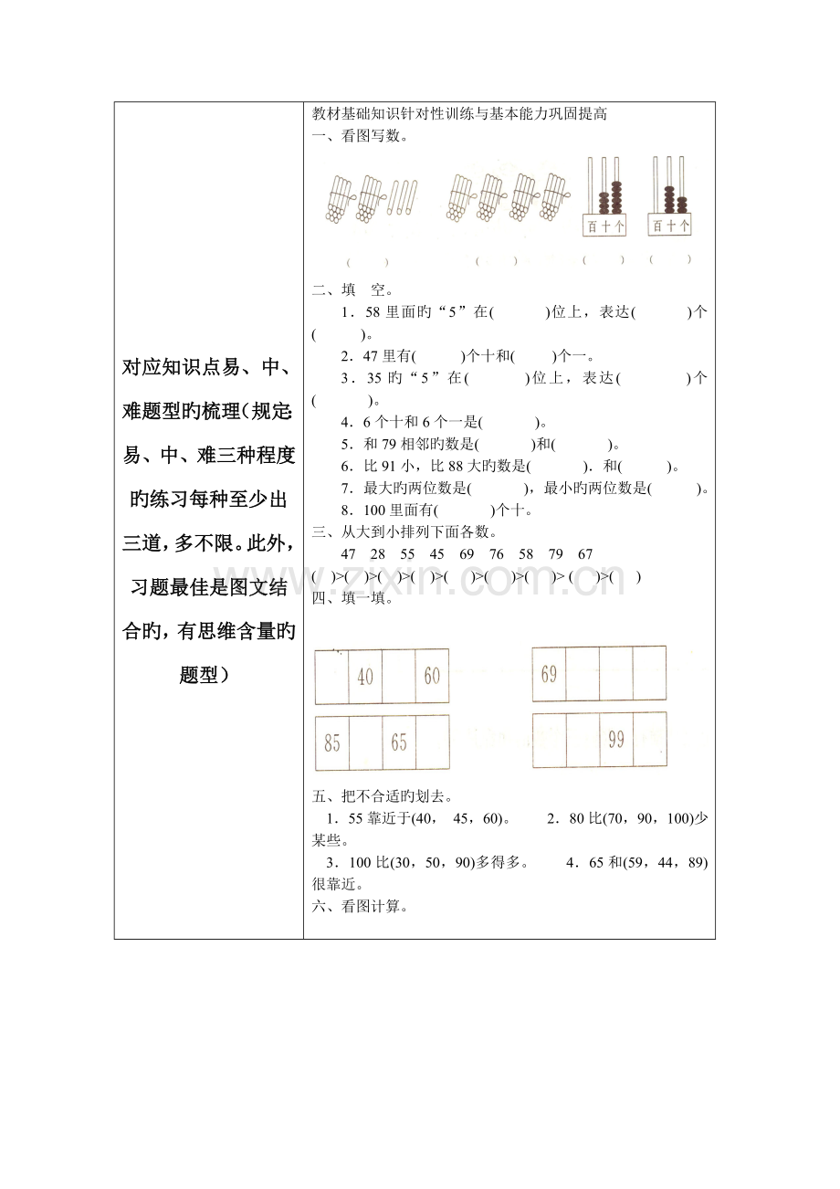 2023年第四单元以内数的认识知识点梳理.doc_第2页