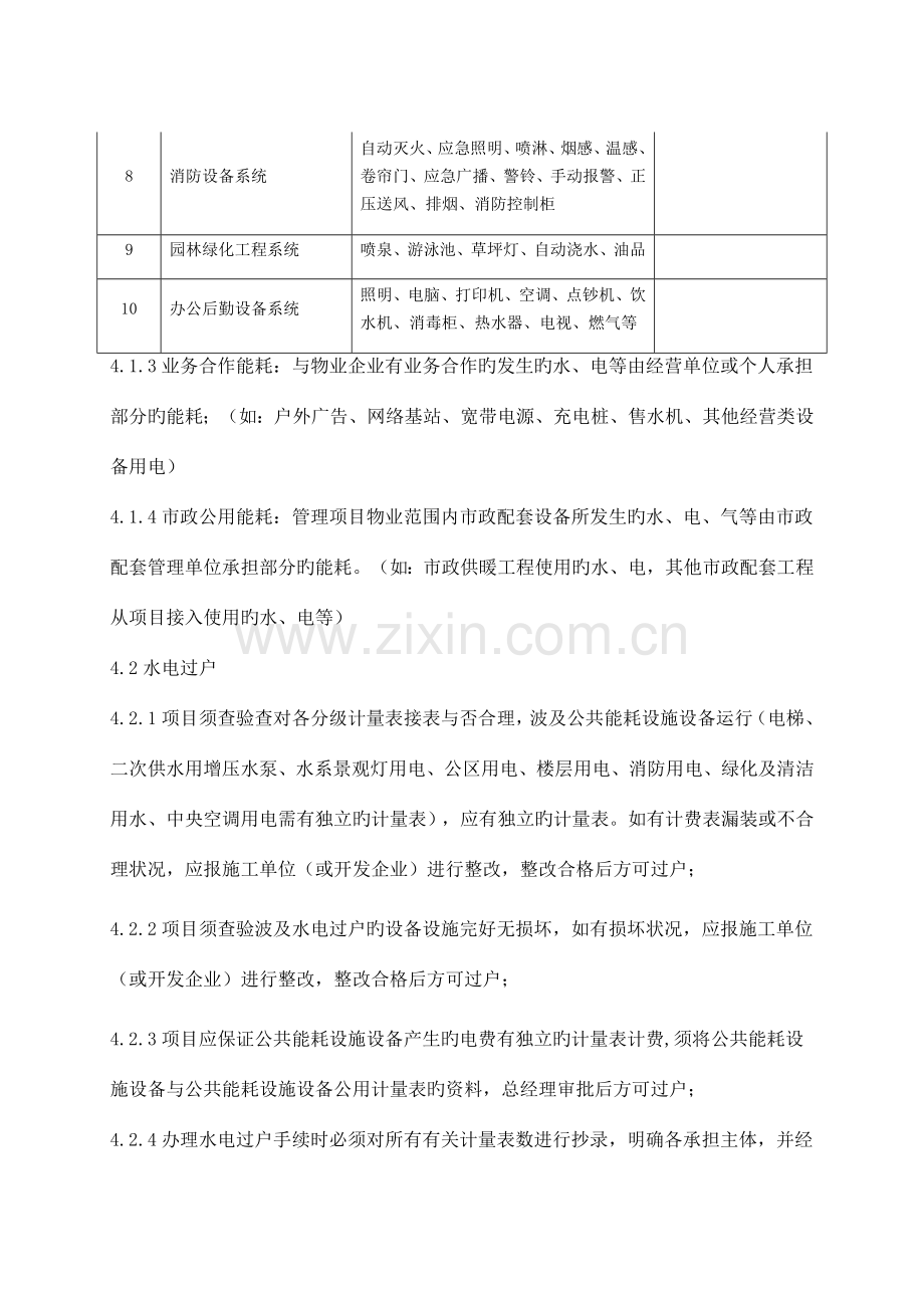 物业能耗管理制度.docx_第3页