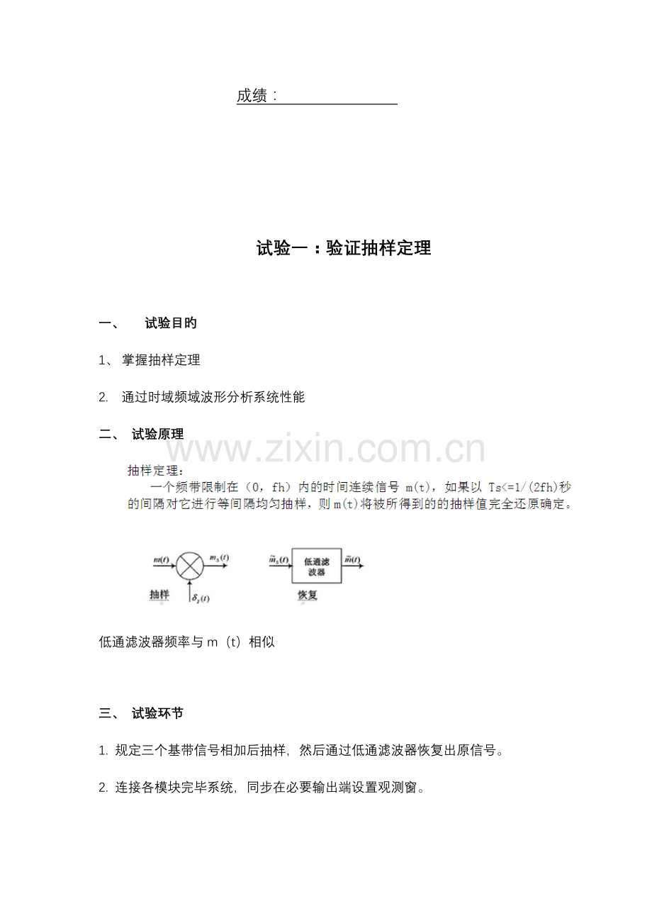 2023年基于SYSTEMVIEW通信原理实验报告.doc_第2页