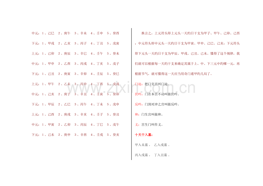 2023年奇门遁甲学习笔记.doc_第3页