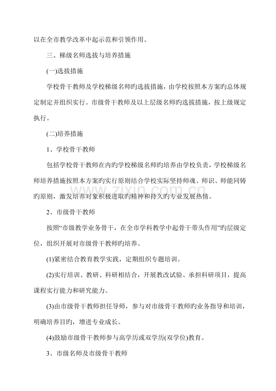 教师梯级发展培养工程计划.doc_第3页