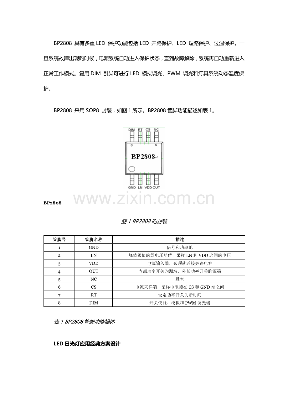 基于BP2808的LED照明灯具电源应用设计技术.doc_第2页