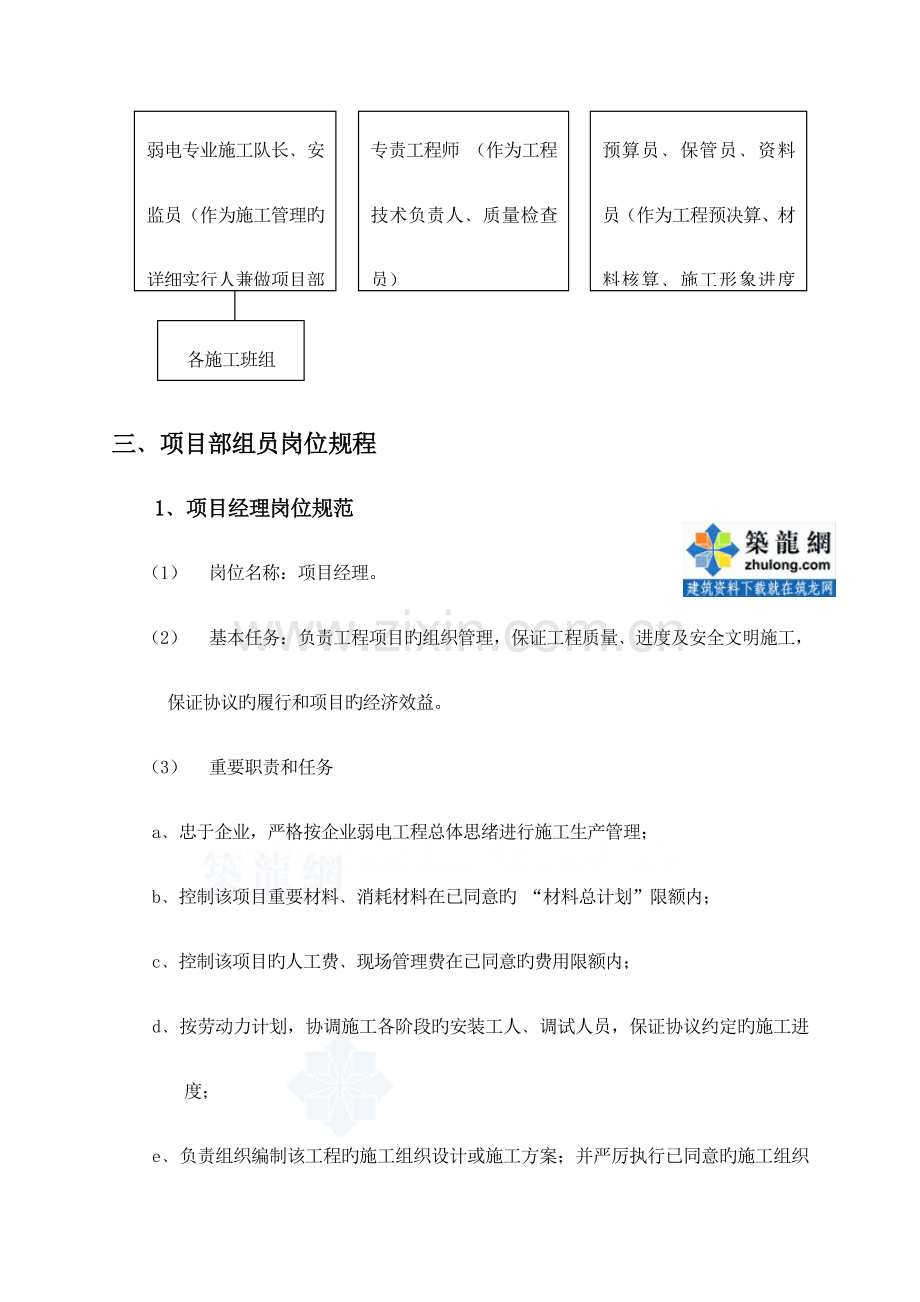 弱电工程项目部机构建立与职责划分p.doc_第3页