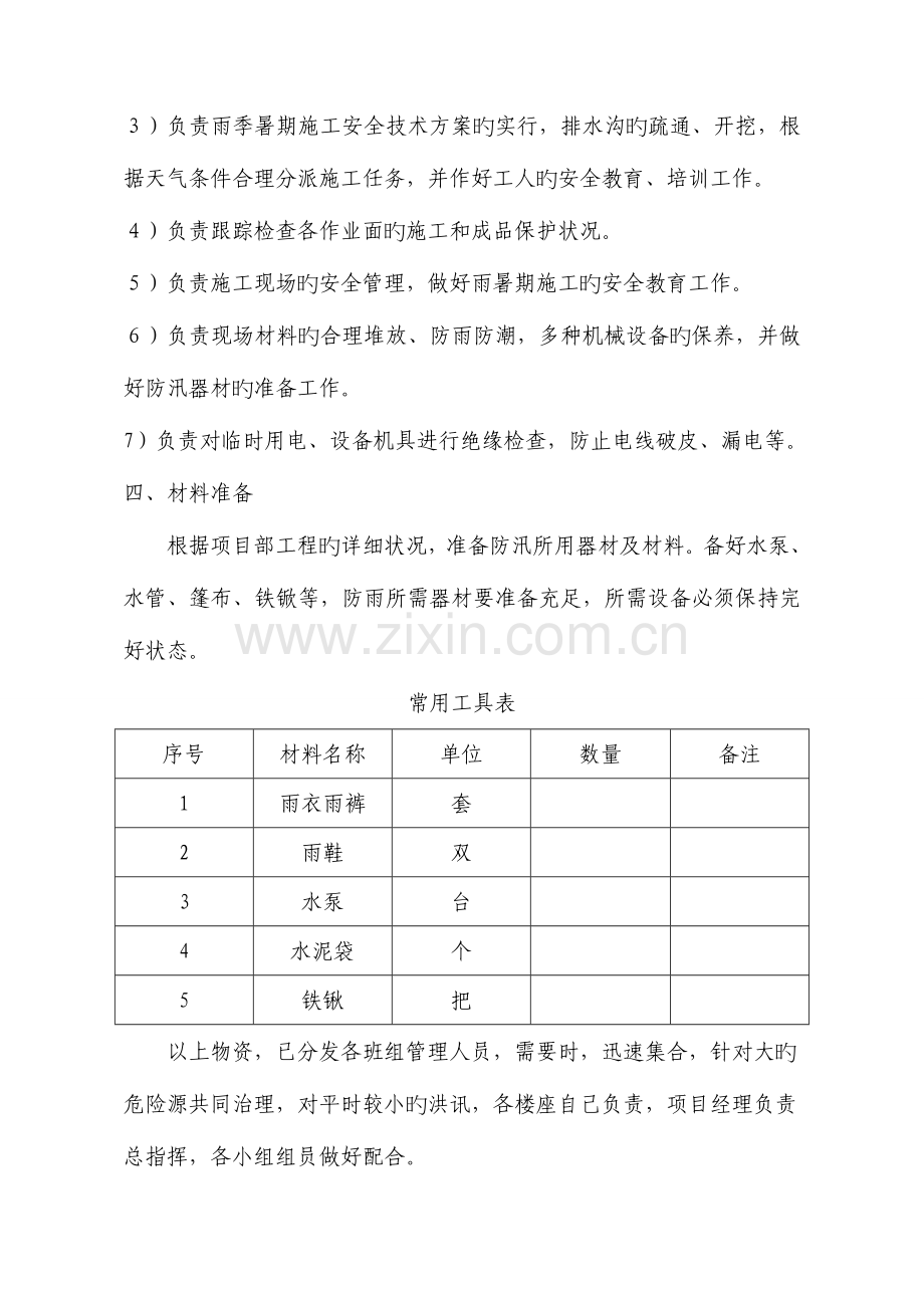 2023年建筑工地防汛应急预案.doc_第2页