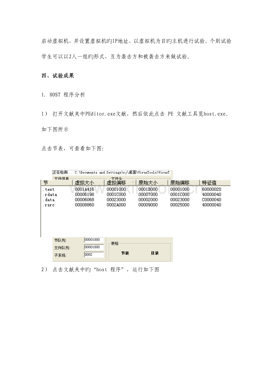 2023年中南大学病毒攻击与防治实验报告.docx_第3页