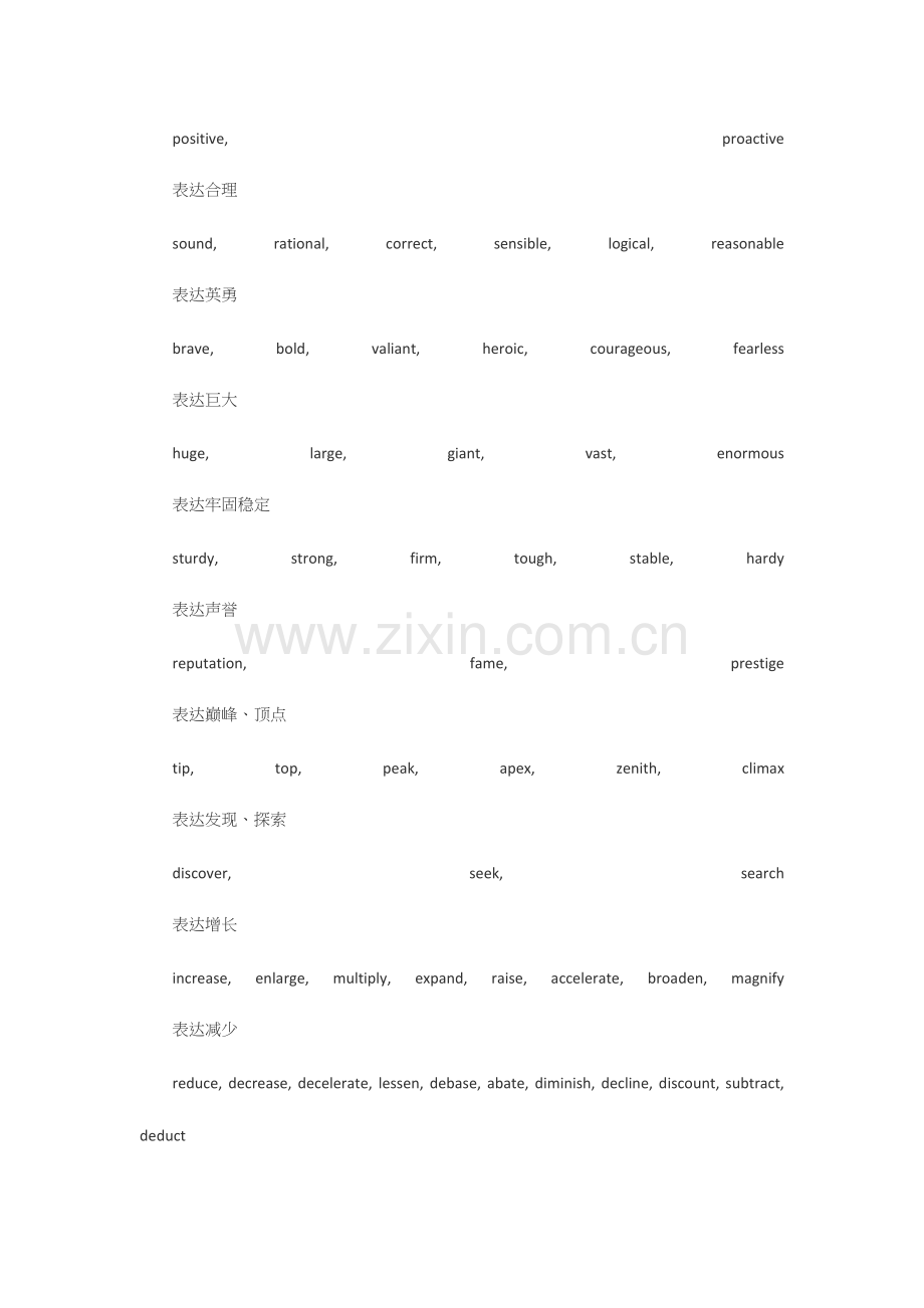 2023年英语六级翻译高频词汇.docx_第2页