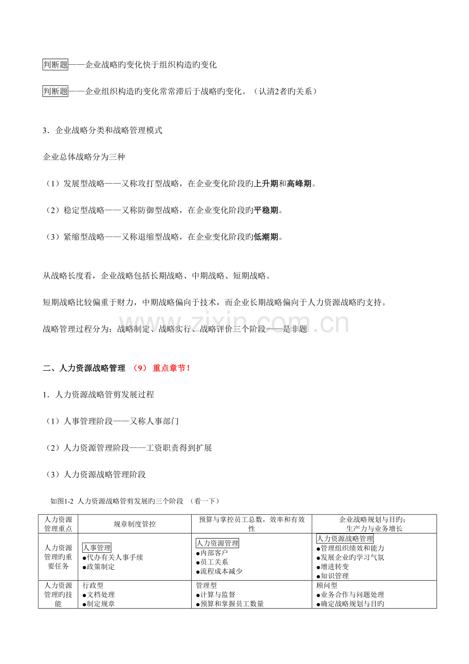 2023年人力资源二级知识点整理.doc_第2页