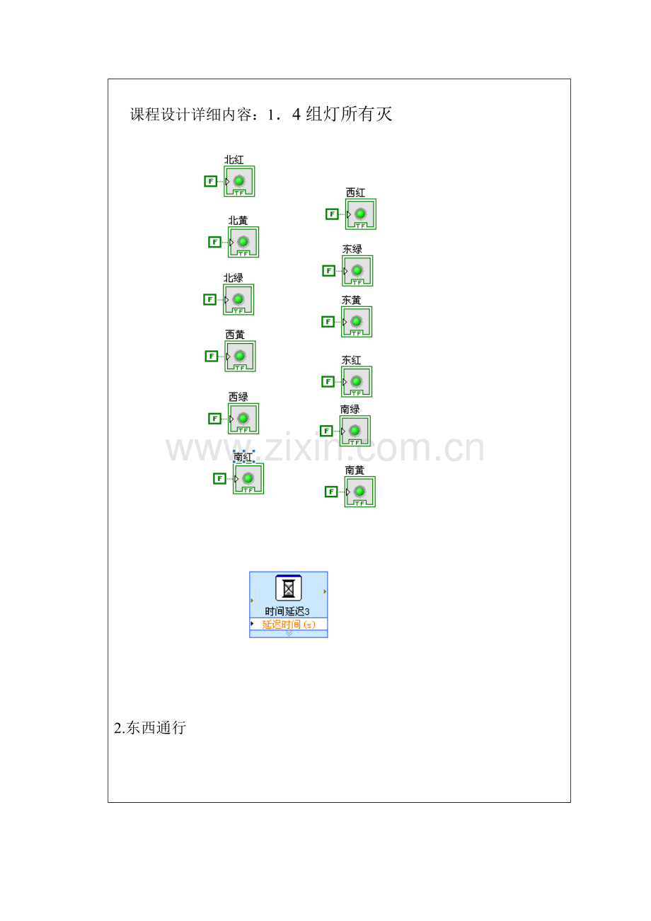 labview红绿灯课程设计报告.doc_第3页