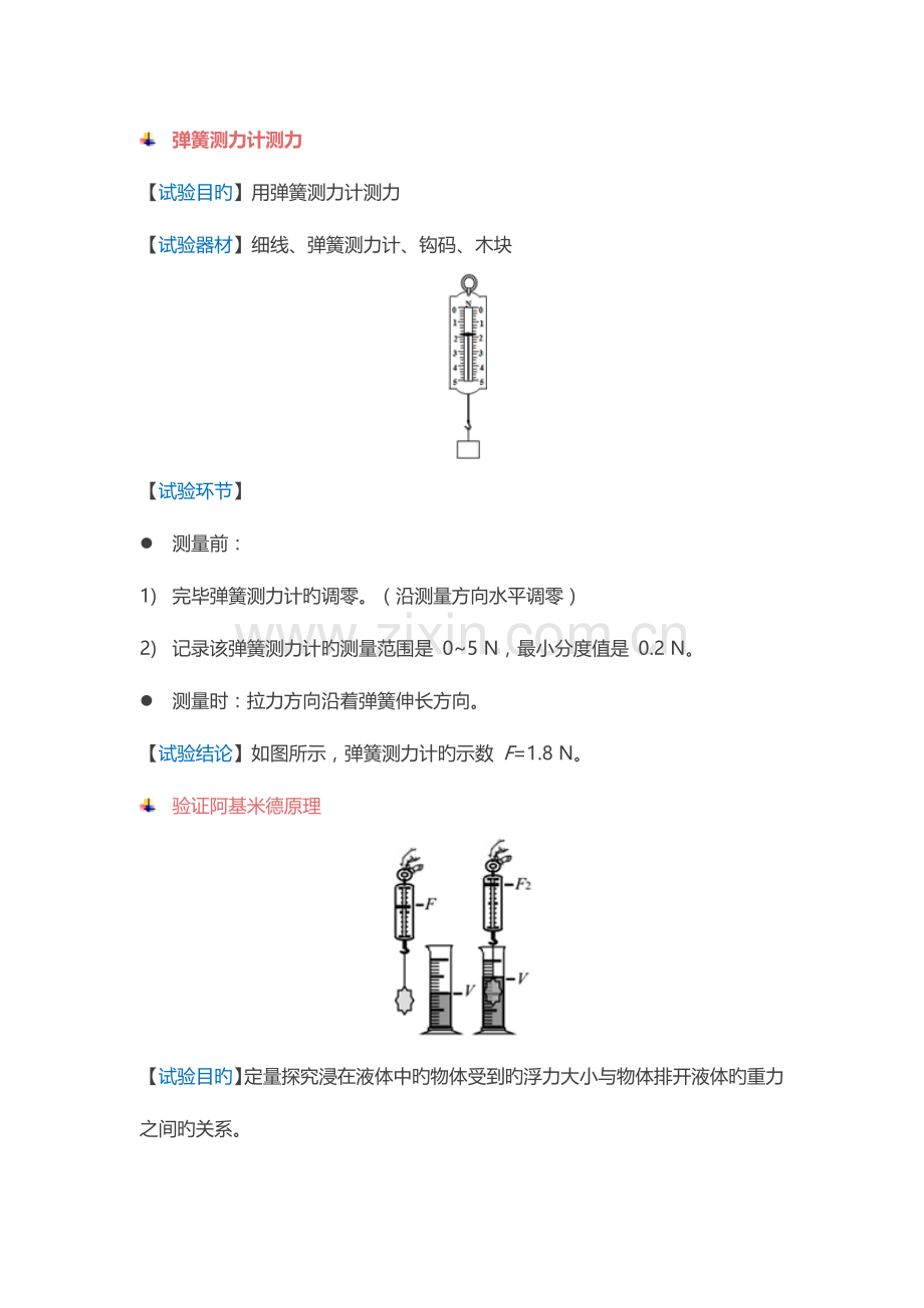 2023年中考物理实验操作及方法归纳.doc_第2页