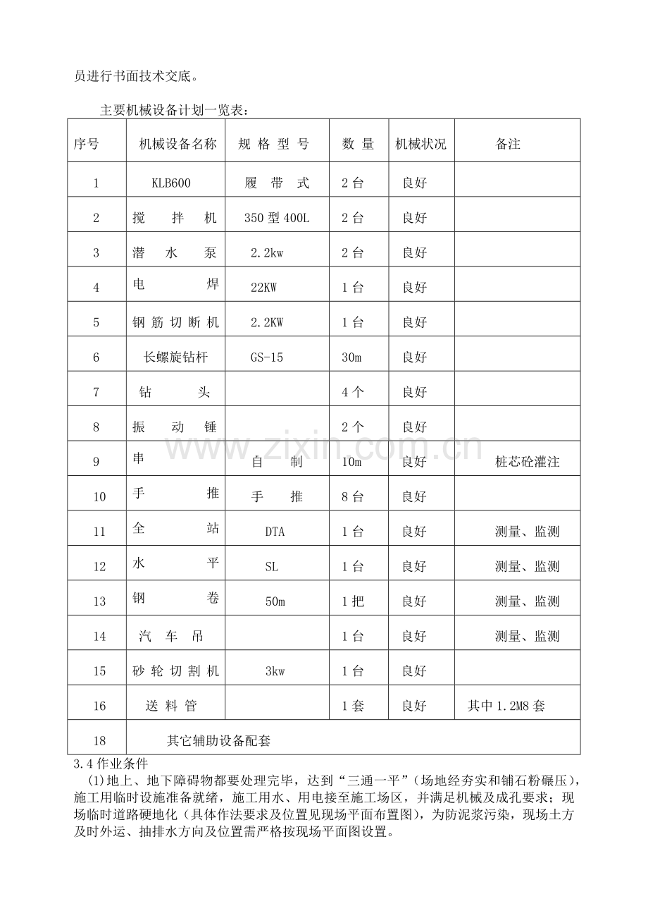 钻孔灌注桩施工方案目录.docx_第3页