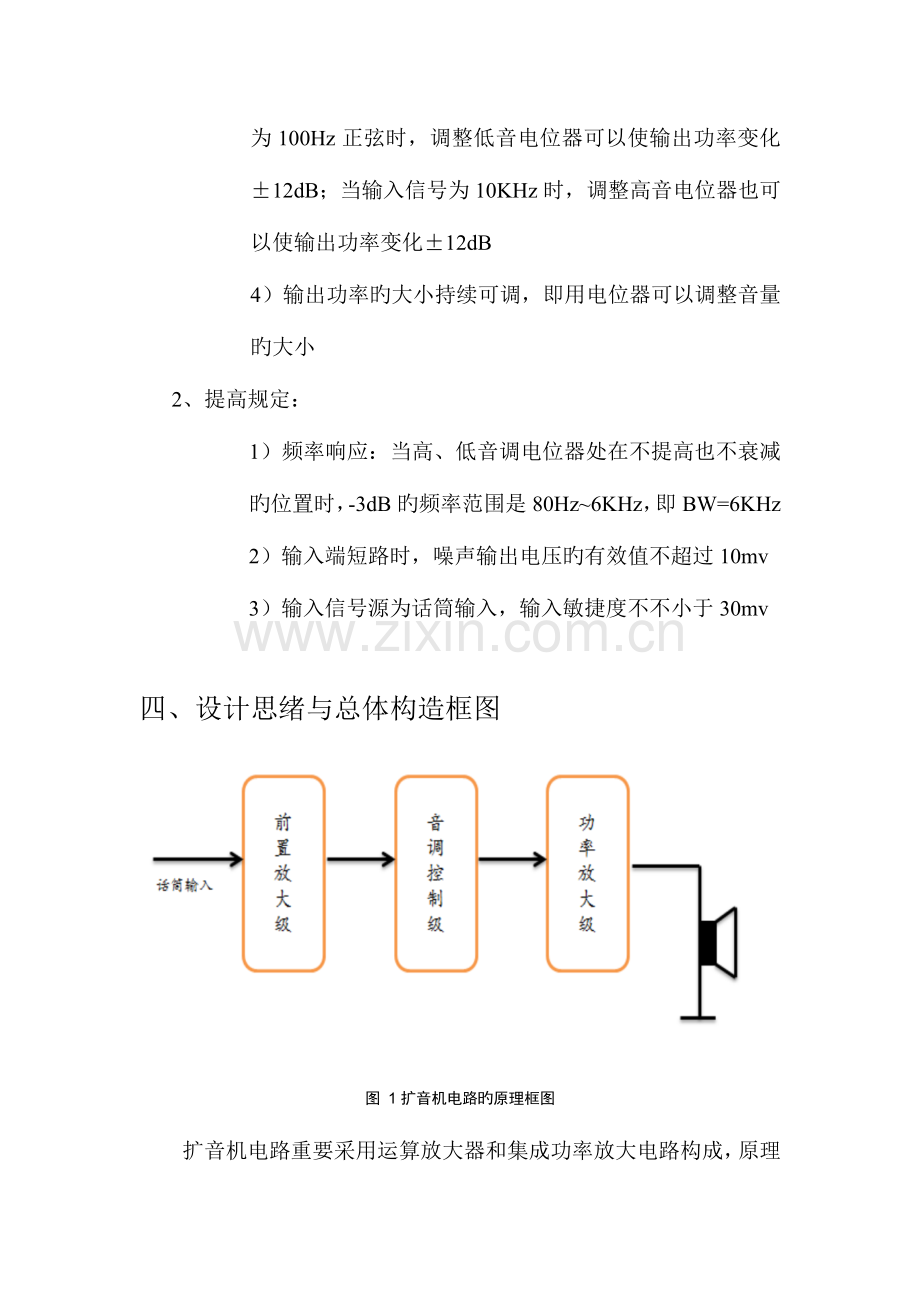 2023年扩音机电路设计实验报告.doc_第3页