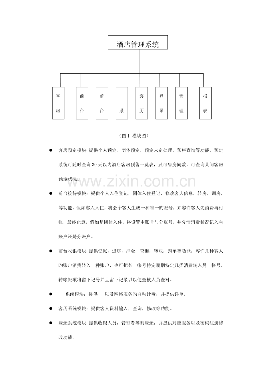 软件工程课程设计(酒店管理系统).doc_第3页