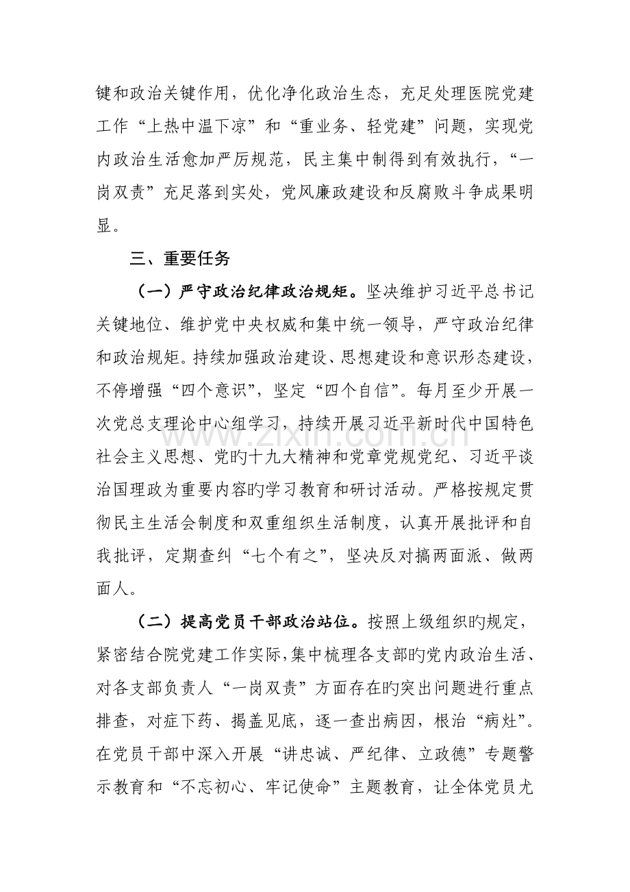 严肃党内政治生活切实履行一岗双责专项行动方案.doc_第2页