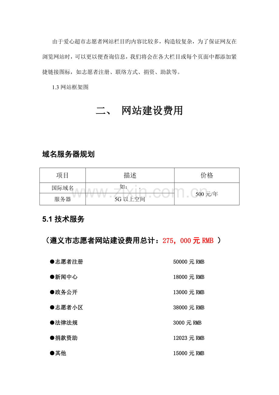 志愿者网站建设方案.doc_第3页