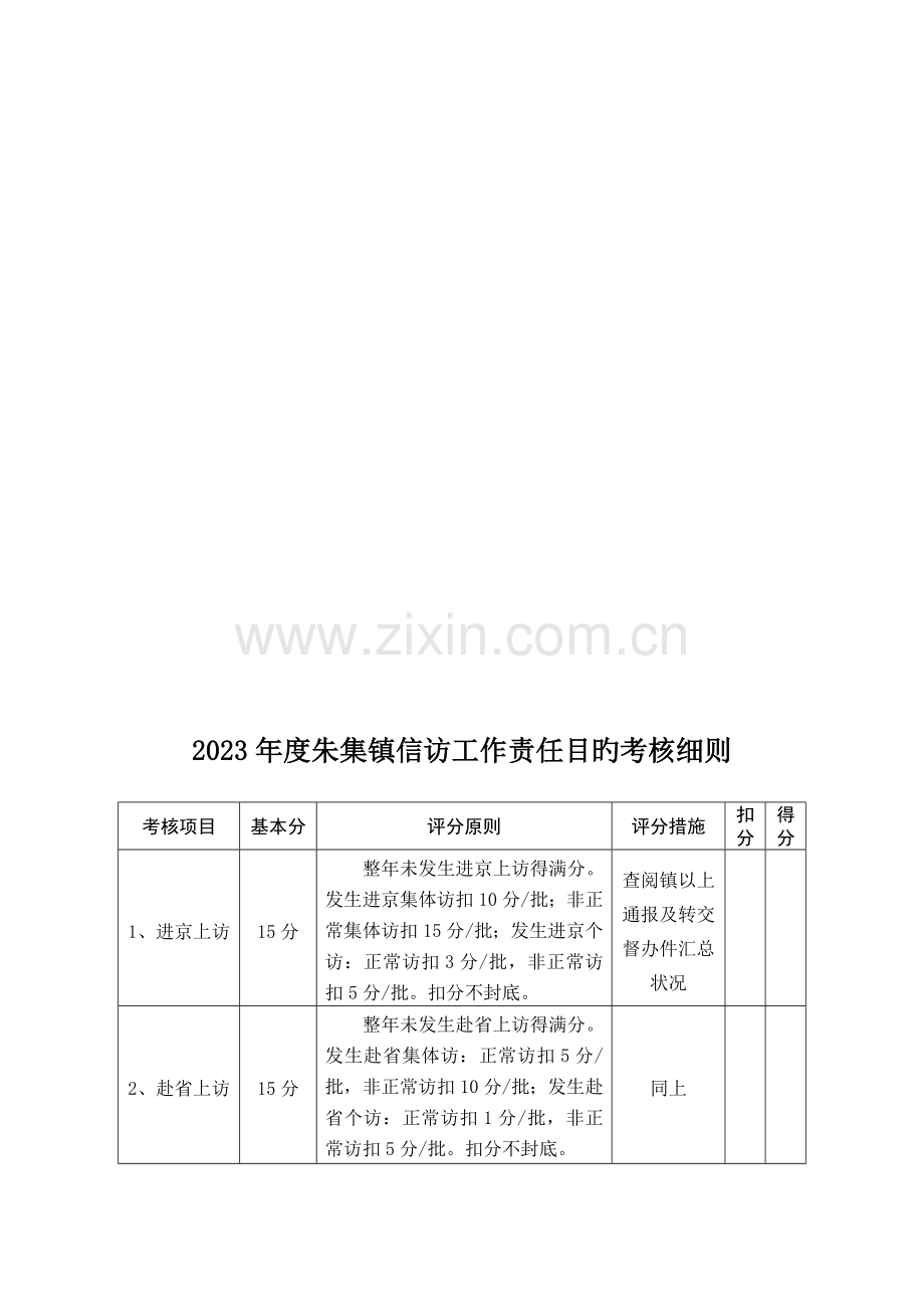 朱集镇信访工作目标管理责任书.doc_第3页