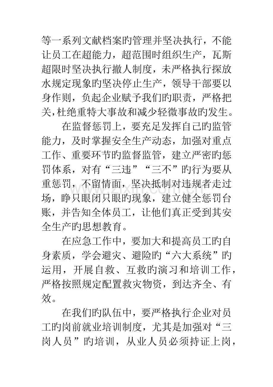 学习安全大反思大排查大整顿实施方案的心得体会.docx_第3页