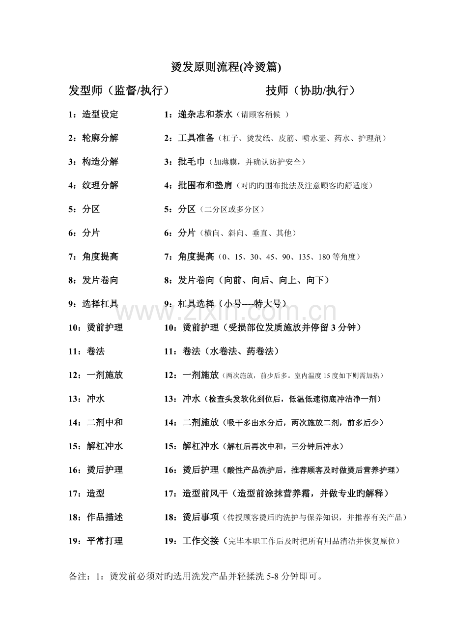 技师烫染操作标准流程.doc_第1页