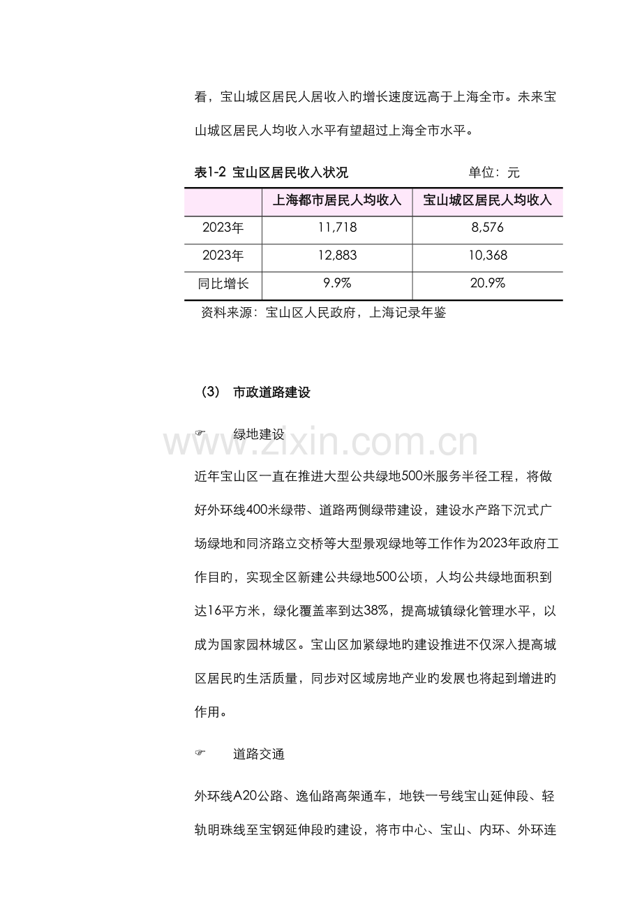 中原地产宝山区淞滨路商住项目市场调研分析.doc_第3页