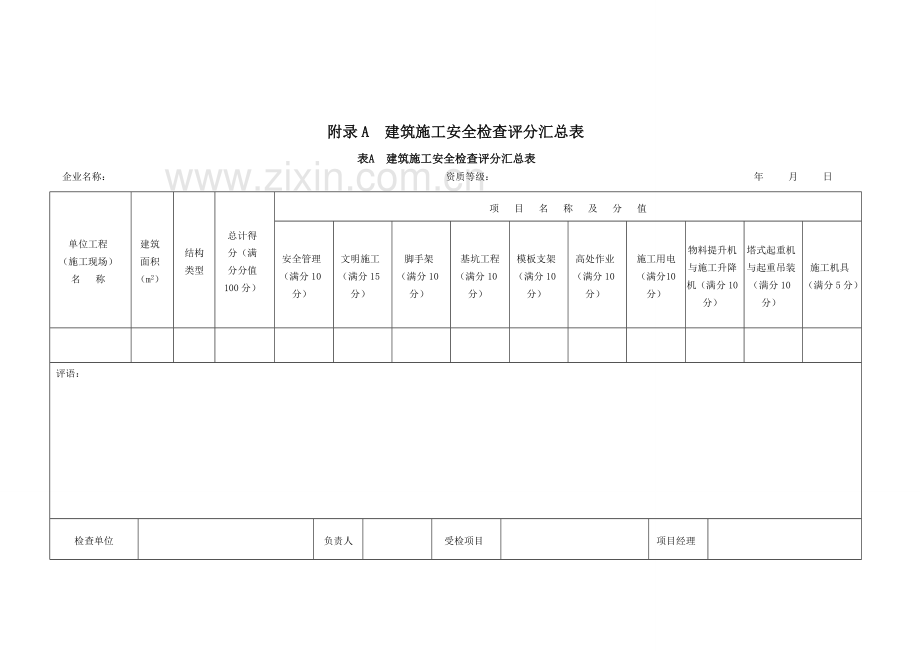 建筑施工现场安全质量标准化阶段性评定表-2.doc_第3页