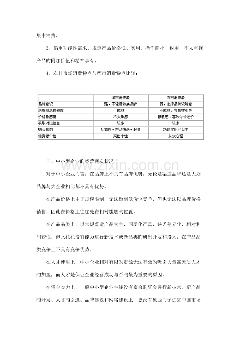 大连营销策划公司如何让中小型企业如何运作农村市场.doc_第3页