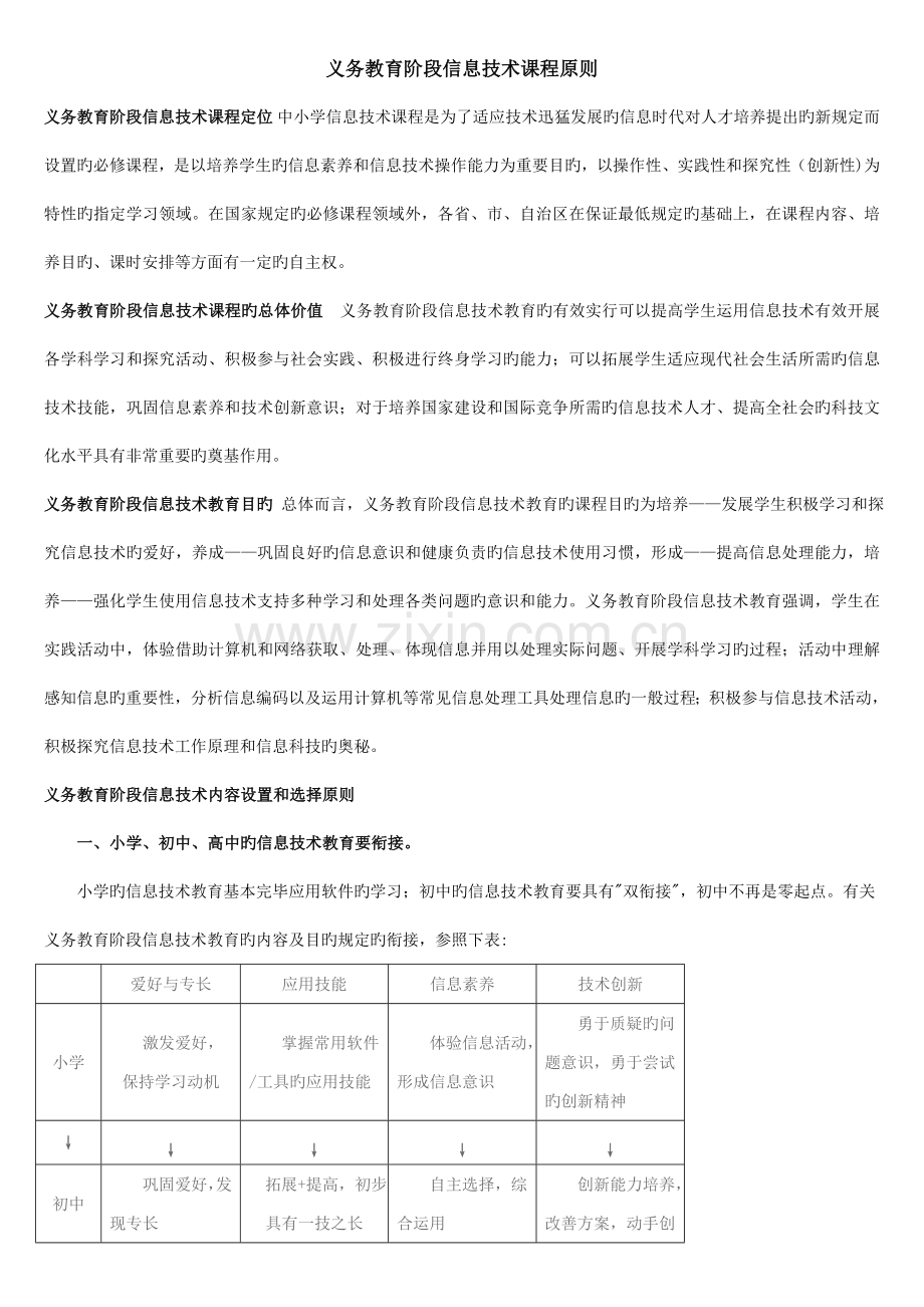 本义务教育阶段信息技术课程标准.doc_第1页