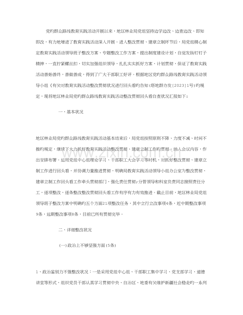 不严不实问题整改措施自查报告.doc_第1页