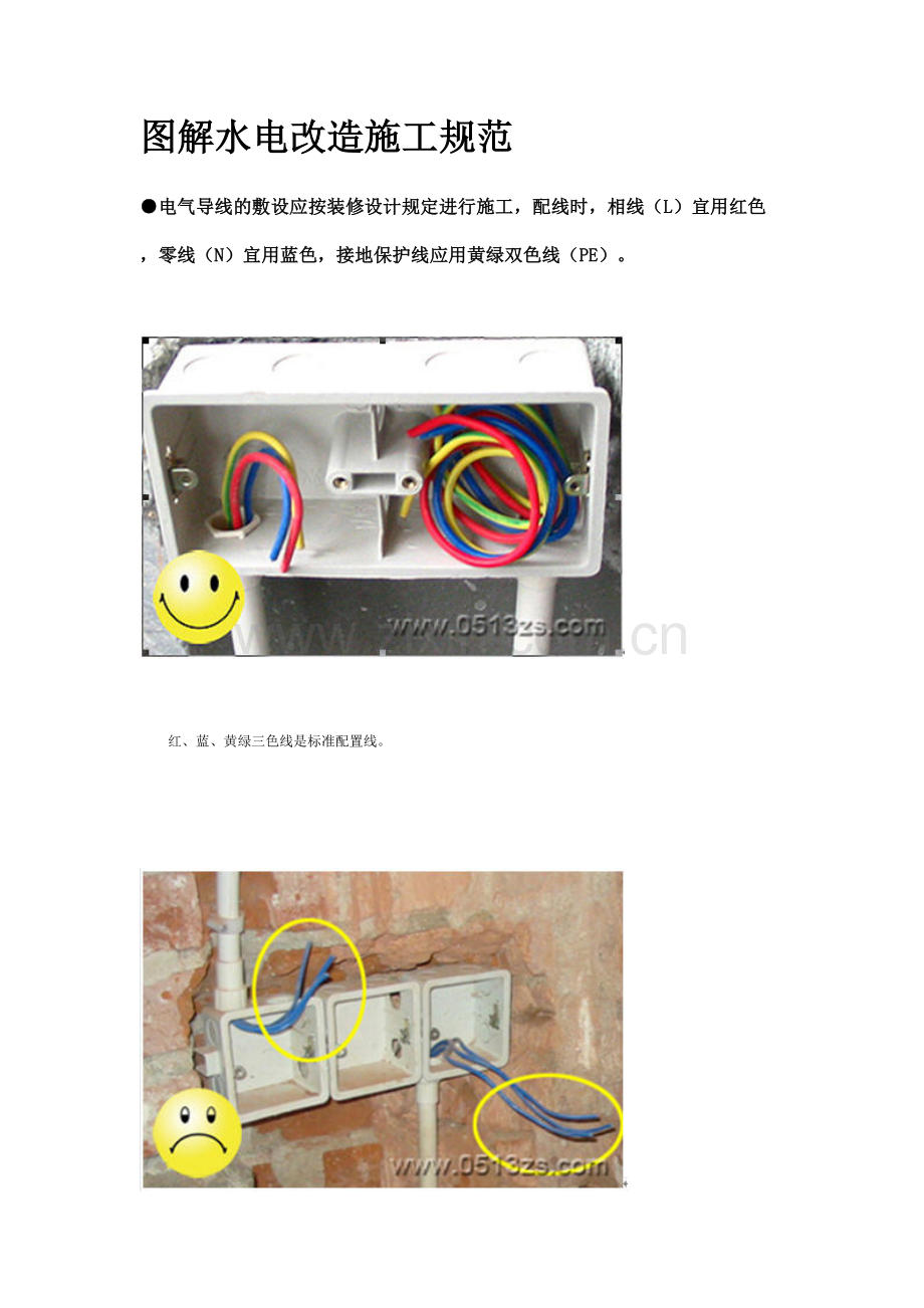 图解水电改造施工规范.doc_第1页