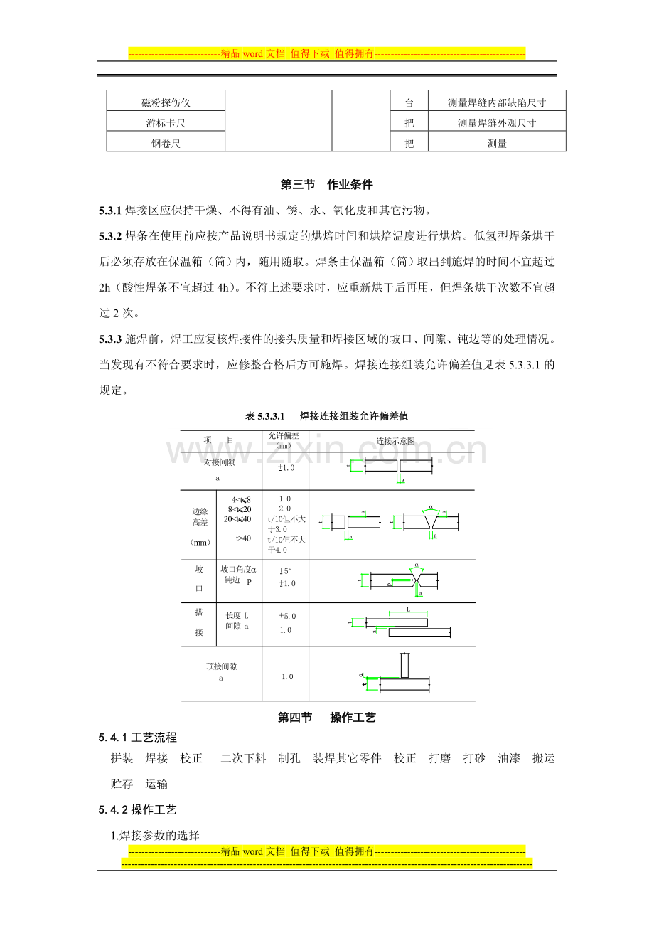 建筑安装分项工程施工工艺规程(2).doc_第3页