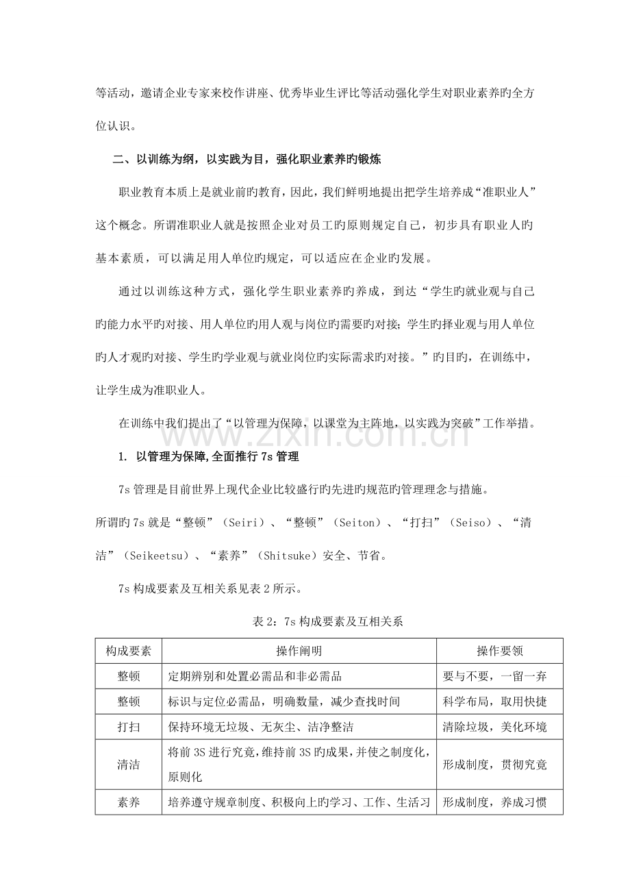 职业素养培养实施方案.doc_第3页