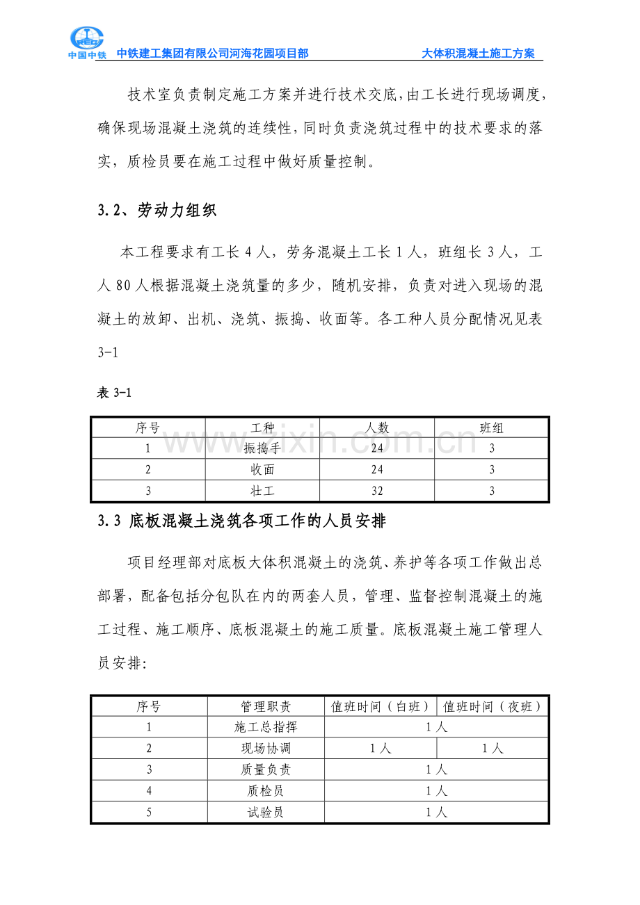 泰达城大体积混凝土施工方案.doc_第3页