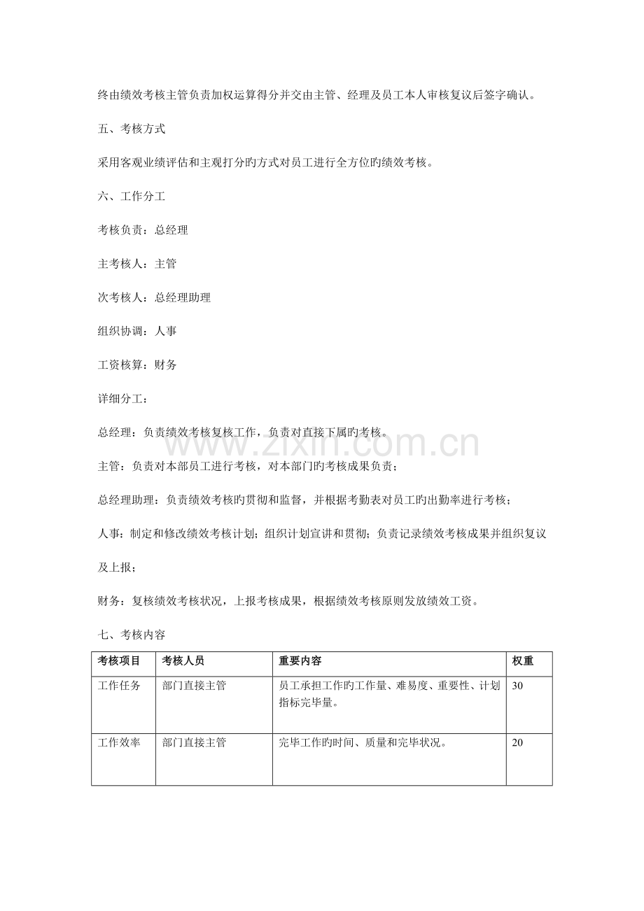 中小企业绩效考核指标制订方案.docx_第2页