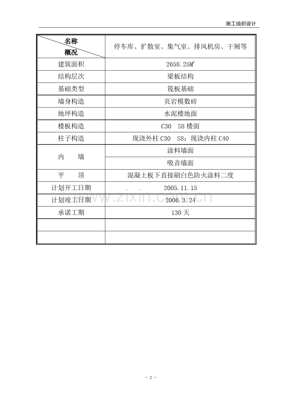 地下人防工程施工组织设计.pdf_第2页