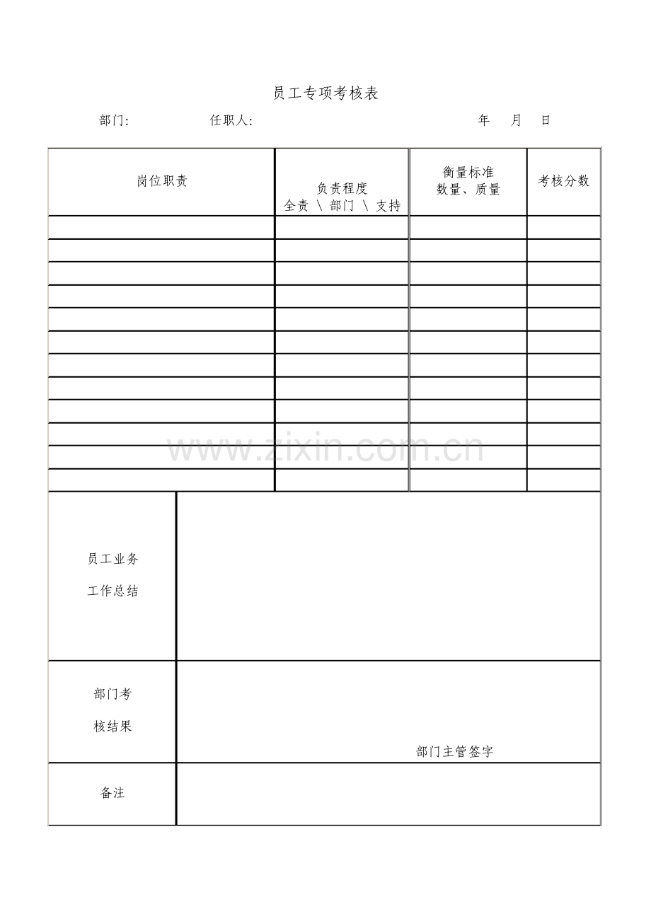 企业员工专项技能考核表.pdf_第1页