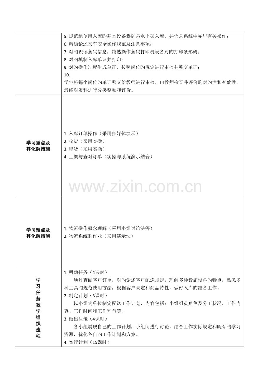 项目一体化课程教学设计经典版.doc_第2页