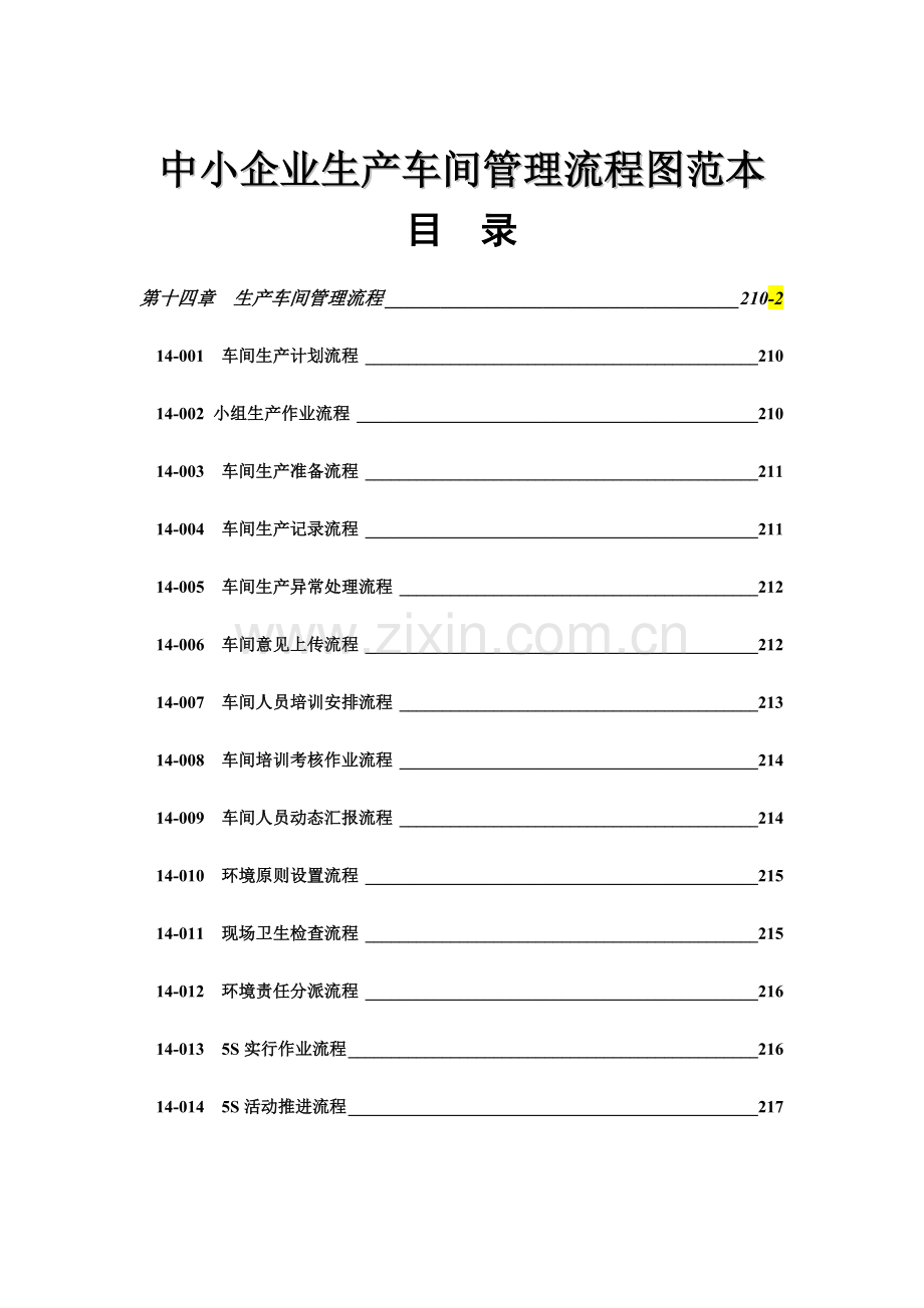 中小企业生产车间管理流程图范本.docx_第1页