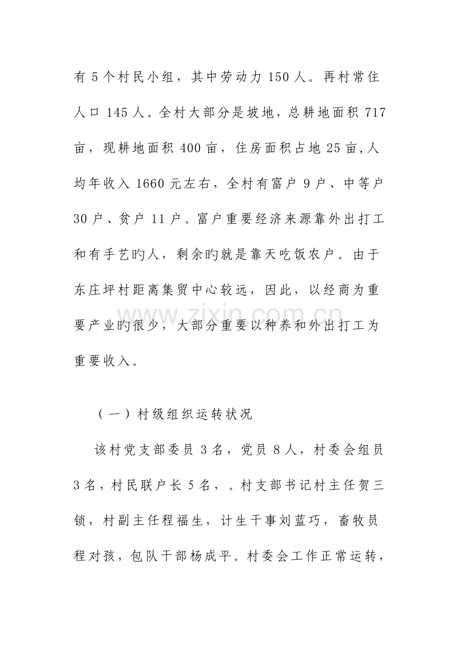 三多乡东庄坪村经济社会发展调研报告.doc_第2页