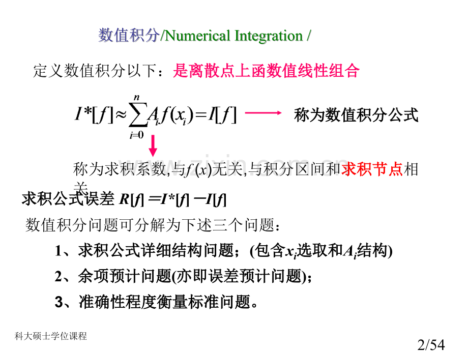 数值积分和数值微分yjs1市公开课获奖课件省名师优质课赛课一等奖课件.ppt_第2页