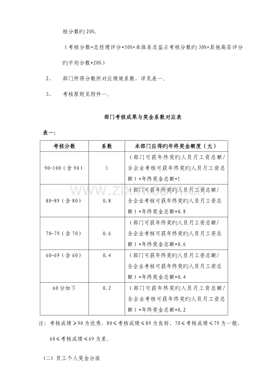 有限公司年终奖分配方案.docx_第2页