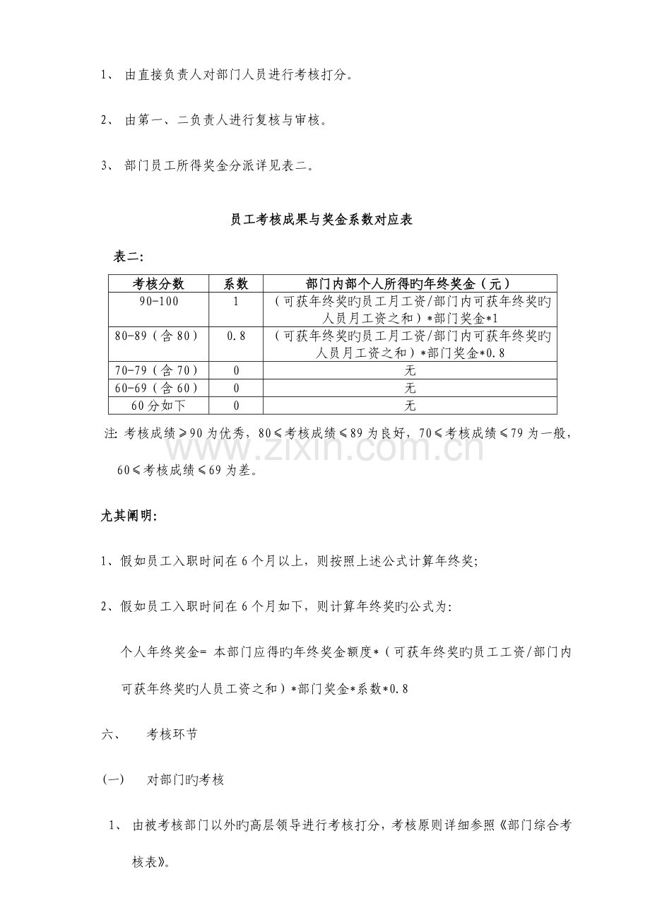 有限公司年终奖分配方案.docx_第3页