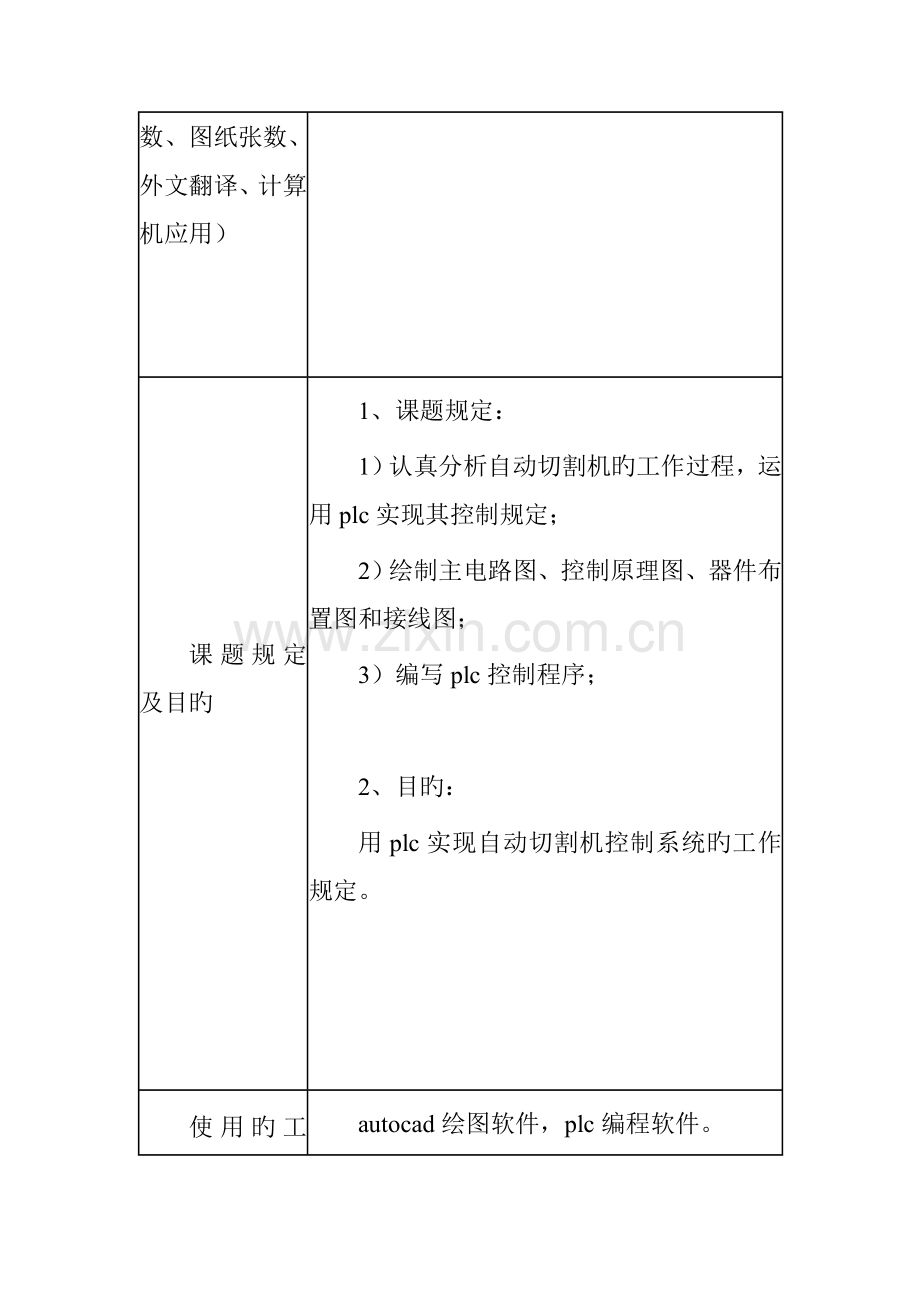 自动切割机PLC控制系统设计.doc_第3页