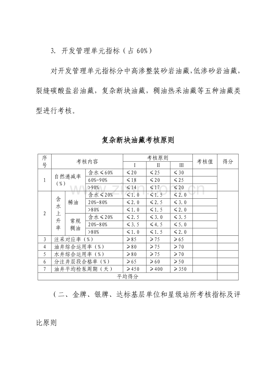 2023年中国石化油田企业劳动竞赛考核标准.doc_第3页