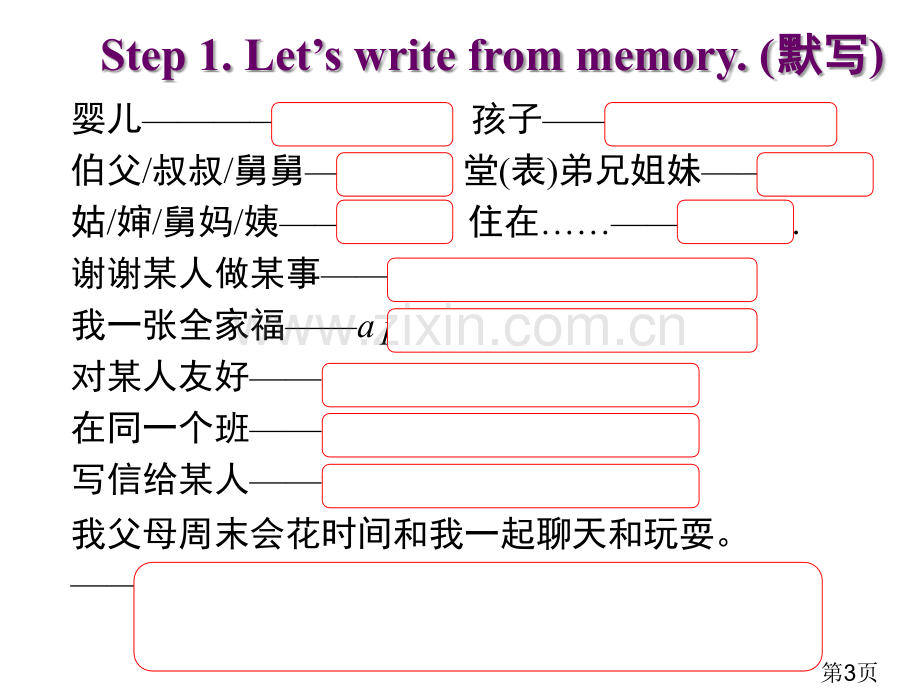 中考英语话题复习家庭朋友和周围的人省名师优质课获奖课件市赛课一等奖课件.ppt_第3页