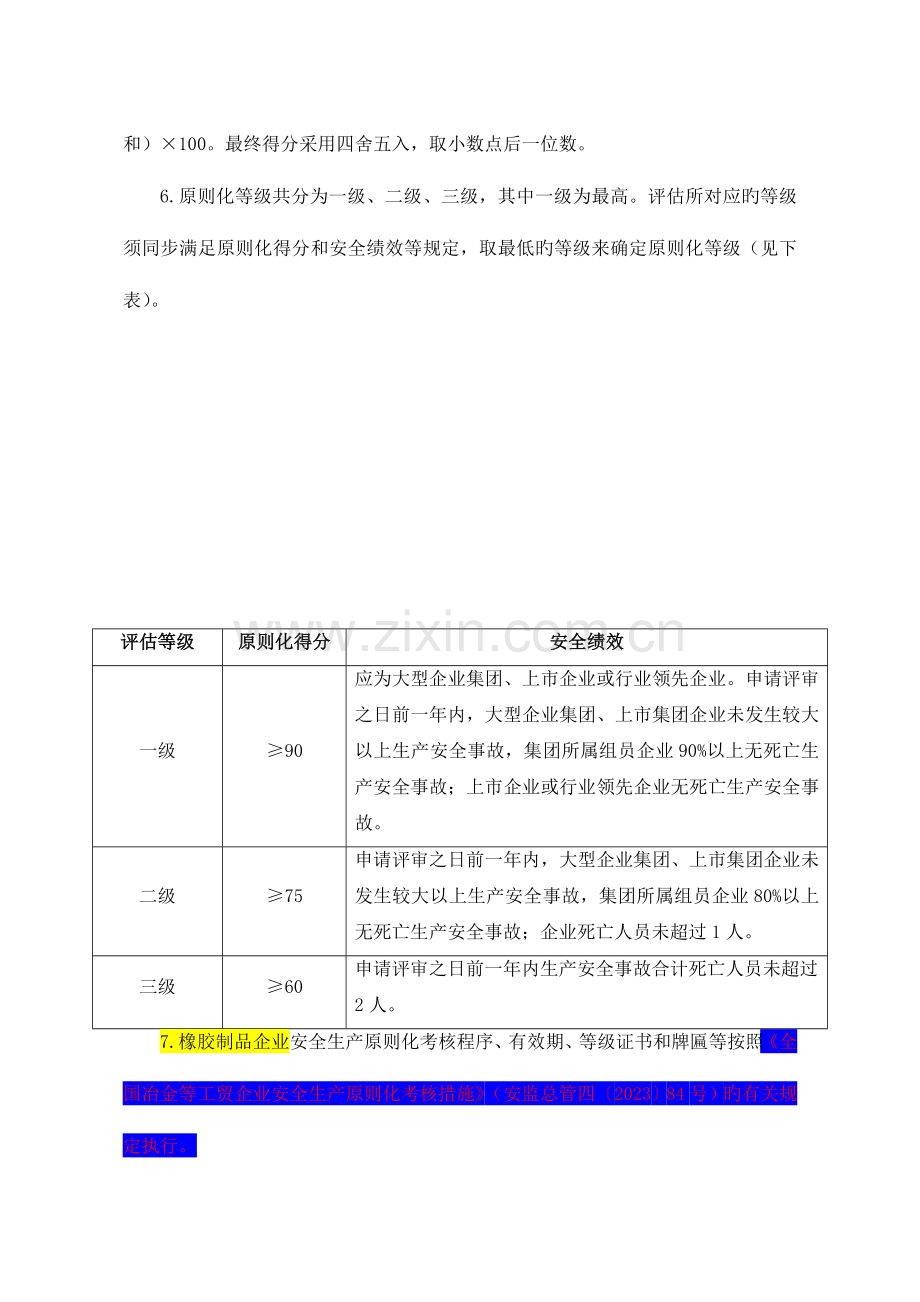 橡胶制品企业安全生产标准化基本规范评分细则.doc_第3页